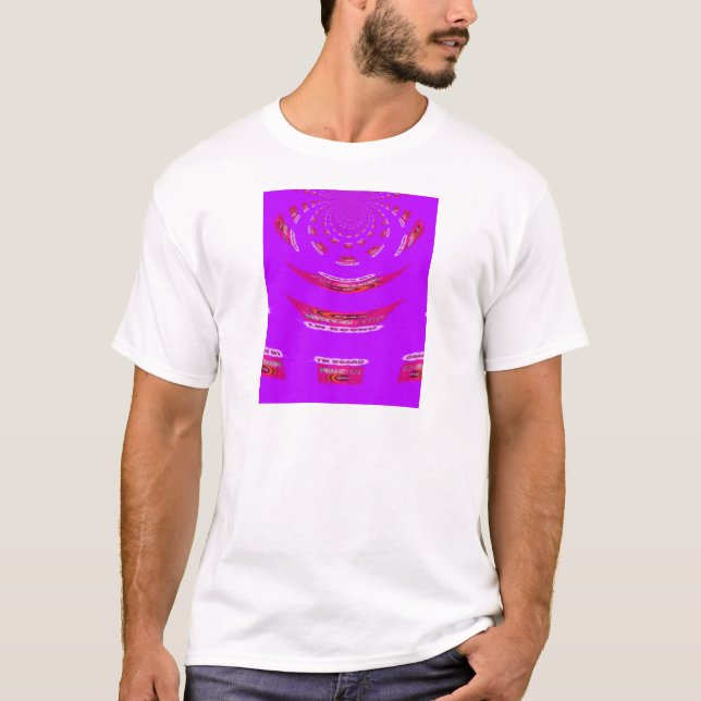 Camiseta Es gracioso que te echo de menos que estoy aburrid (Anverso)
