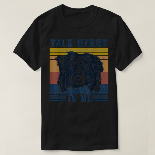 Camiseta Es gracioso que te mande la frontera de Perro Coll (Diseño del anverso)