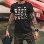 Camiseta Es gracioso que tenga la mejor novia de la histori<br><div class="desc">¿El regalo perfecto para cada novio? ¡Una camisa con la cara de su novia se cubrió por todas partes! Trae a tu novio esta graciosa camiseta de "Tengo la mejor novia de la historia" como un regalo que él orgullosamente querrá usar (al menos cuando estés cerca). Y chicos, ¿de verdad...</div>