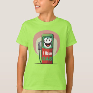 Camiseta Es Gracioso Que Tenga Personalizado De Gas