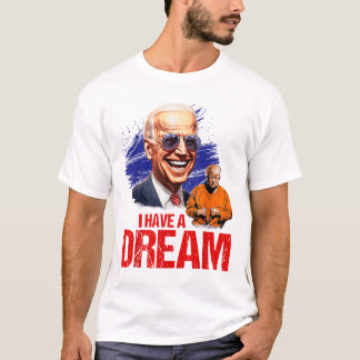 Camiseta Es Gracioso Que Tenga Un Sueño Encerrándolo _1