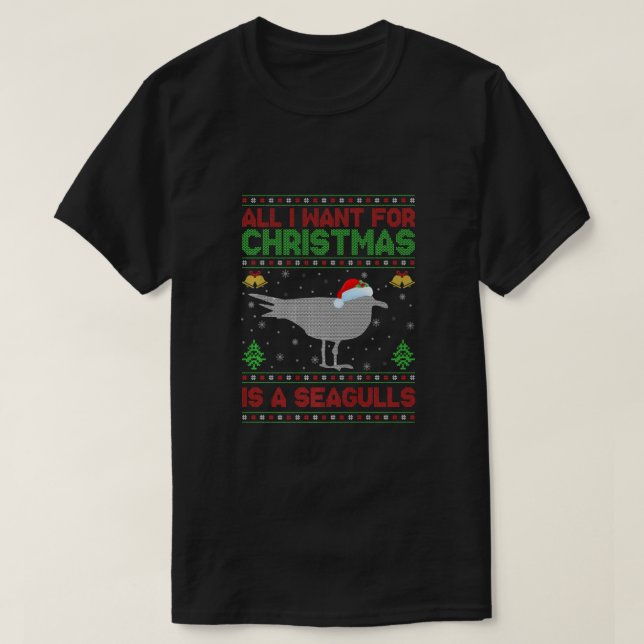 Camiseta Es Gracioso Que Todo Lo Que Quiero Para Los Navida (Diseño del anverso)