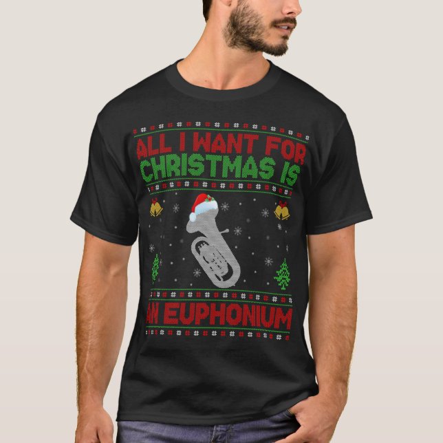 Camiseta Es Gracioso Que Todo Lo Que Quiero Para Los Navida (Anverso)