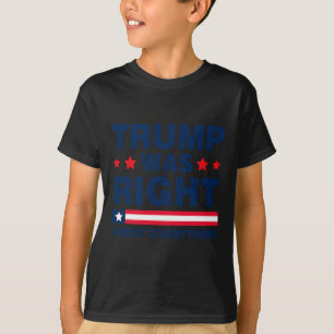 Camiseta Es gracioso que Trump 2024 tuviera razón