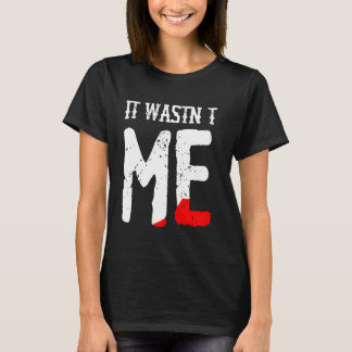 Camiseta Es gracioso que yo no matara a misterioso disfraz 