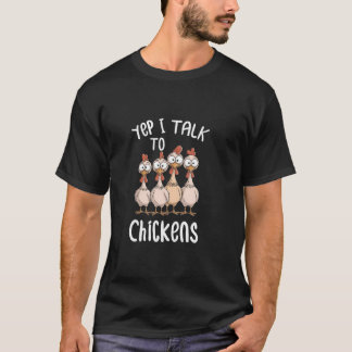 Camiseta Es Gracioso Si Hablo Con Pollos Que Dicen Mucho Má