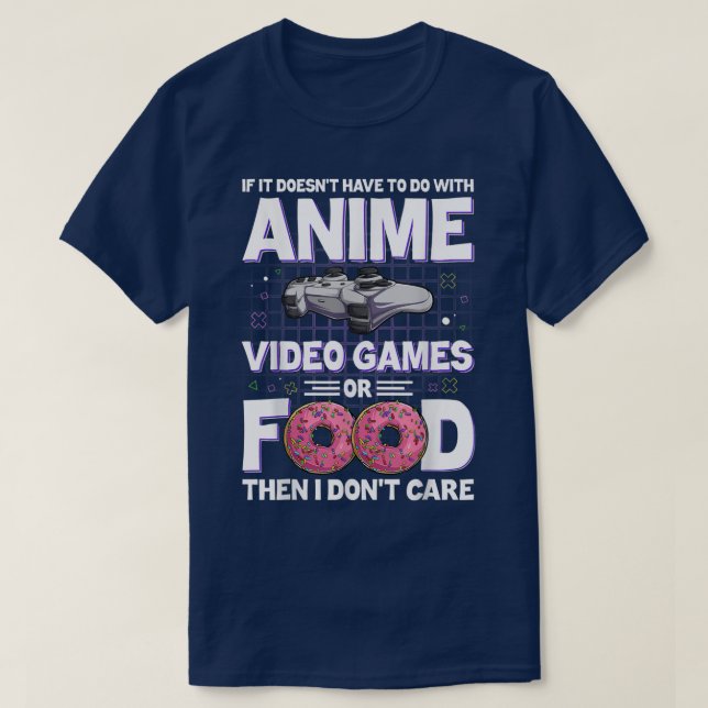 Camiseta Es gracioso si no tiene que ver con Anime Video Ga (Diseño del anverso)