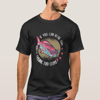 Camiseta Es gracioso si puedes leer esto que estás pescando