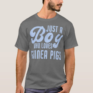 Camiseta Es gracioso sólo que un chico que ama a los cerdos