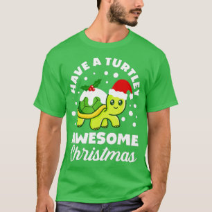 Camiseta Es Gracioso Tener A Un Navidad Impresionante Tortu