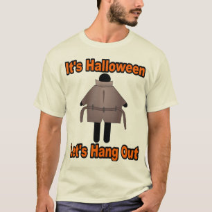 Camiseta Es Halloween, nos dejó colgar hacia fuera