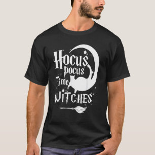 Camiseta Es Hocus Pocus Time Witches Cute Halloween