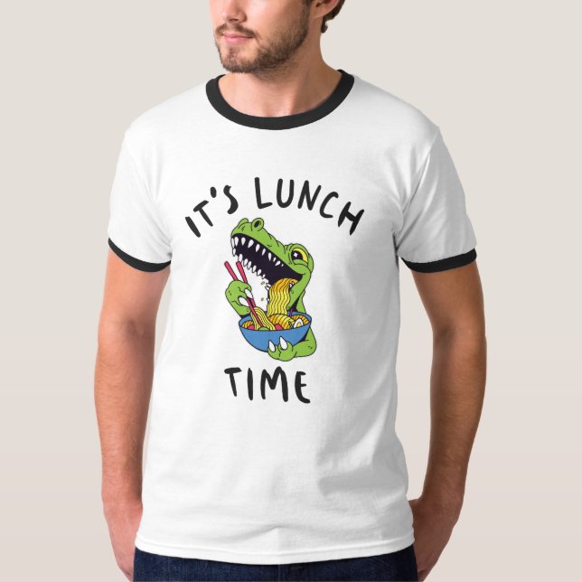 Camiseta Es hora de comer (Anverso)