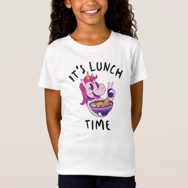 Camiseta Es hora de comer (Anverso)