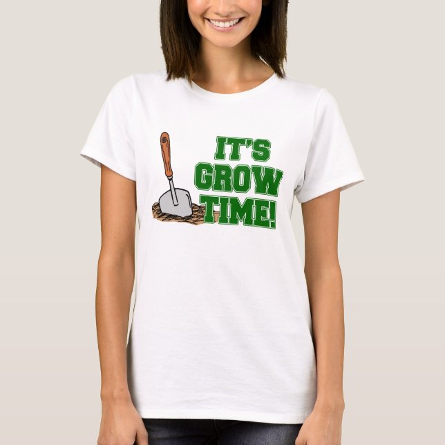 Camiseta Es hora de crecer (Anverso)