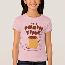 Camiseta ¡Es hora de la Purin! (Marrón) プ リ ン