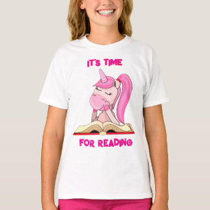 Camiseta Es hora de leer 