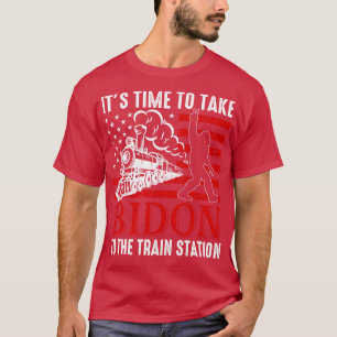 Camiseta Es hora de llevar a Bidon a la estación de tren de