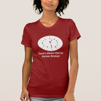 Camiseta ¡Es hora de los dramas coreanos!