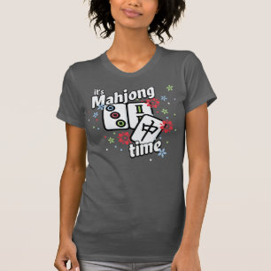 Camiseta ¡Es hora de Mahjong!