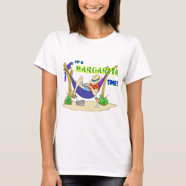 Camiseta Es hora de MARGARITA (Anverso)