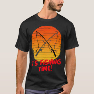 Camiseta ¡Es hora de pescar!-pesca.