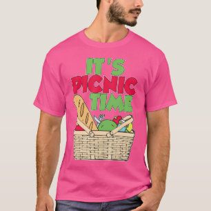 Camiseta Es Hora De Picnic Viaje Familiar Vacaciones De Ver