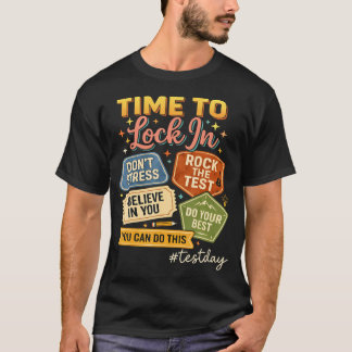 Camiseta Es Hora de Prepararse para el Examen del Estado el