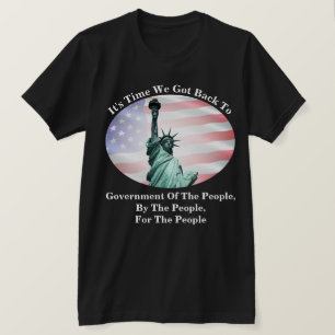 Camiseta Es Hora De Que El Pueblo Haga El Gobierno...