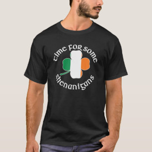 Camiseta Es Hora De Que Shenanigans Shamrock St Patricks Fu