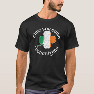 Camiseta Es Hora De Que Shenanigans Shamrock St Patricks Fu
