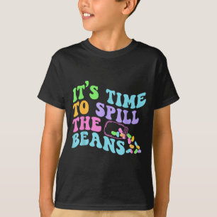 Camiseta Es hora de revelar el secreto nuevo papá revelació