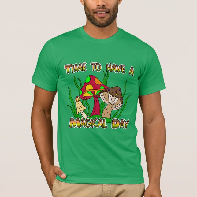 Camiseta Es hora de tener un día mágico (Anverso)