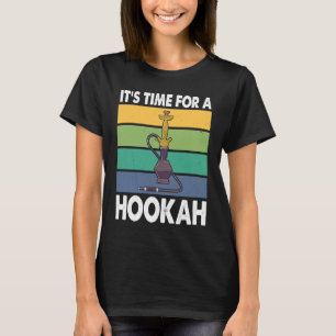 Camiseta Es hora de un narguile.