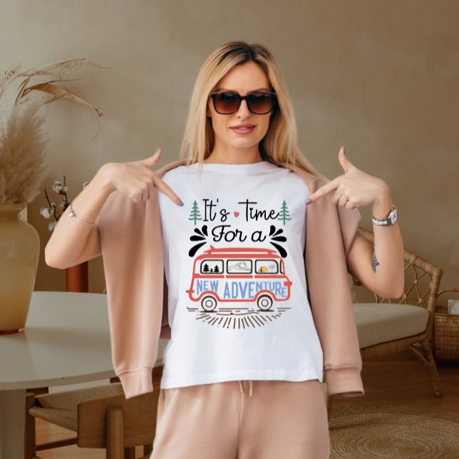 Camiseta Es hora de una nueva aventura (Subido por el creador)