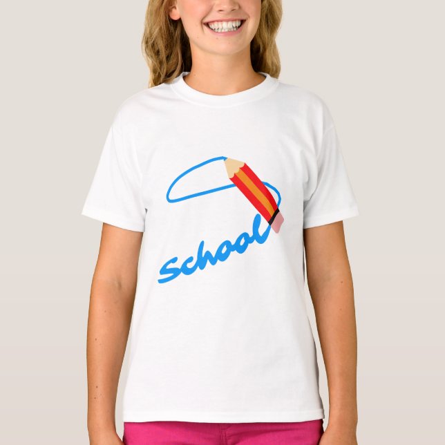 Camiseta Es hora de volver a la escuela (Anverso)