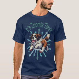 Camiseta Es hora de Zoomie Saint Bernard