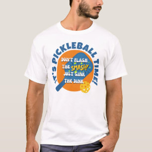 Camiseta ¡ES HORA DEL PICKLEBALL! Pickleball Divertido 