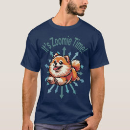 Camiseta Es Hora Zoomie Pomerania