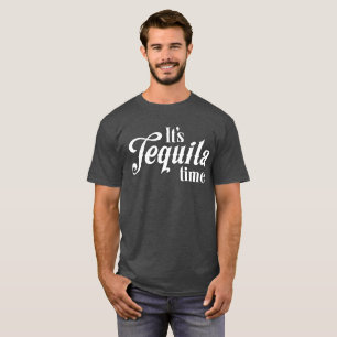 Camiseta Es humor de consumición del tiempo del tequila