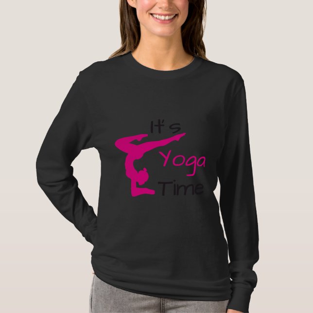 Camiseta Es Idea De Yoga Time Yoga (Anverso)