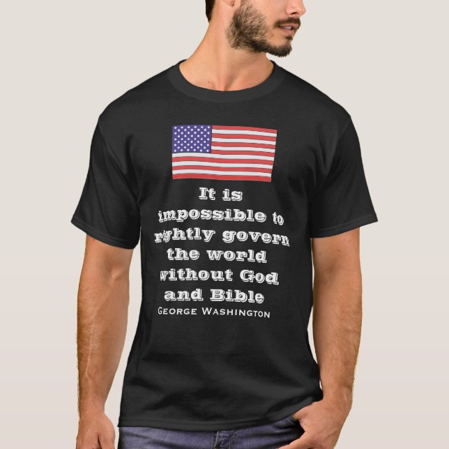 Camiseta Es imposible gobernar derecho el witho del mundo (Anverso)