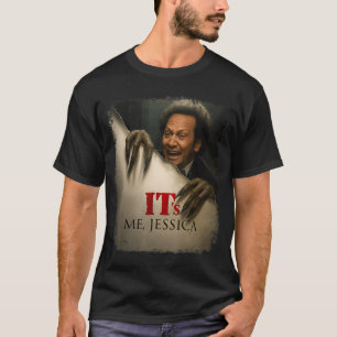 Camiseta Es Jessica Horror retro