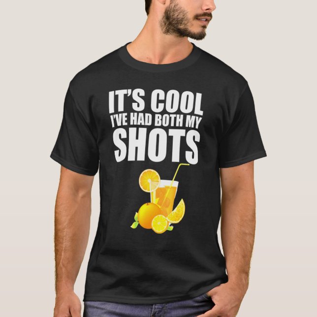 Camiseta Es Kool Que He Tomado Los Dos Tapos Tequila Bebida (Anverso)