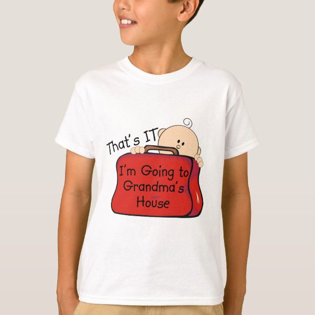 Camiseta Es la abuela. (Anverso)