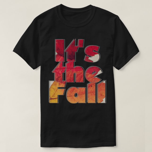 Camiseta Es la caída (Diseño del anverso)