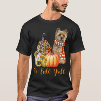 Camiseta Es la Calabaza de Cairn Terrier Leopard de Cairn