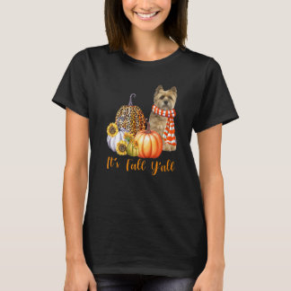 Camiseta Es la Calabaza de Cairn Terrier Leopard de Cairn
