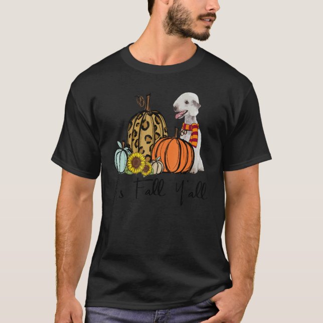 Camiseta Es la Calabaza de leopardo de los terrier de Bedli (Anverso)