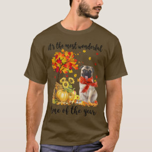 Camiseta Es La Calabaza Más Maravillosa De Otoño De Pug639